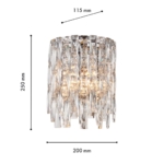 4723-2W, настенный светильник, D115xW200xH250, 2xE14x40W, excluded — изображение 3