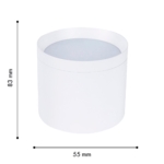 4708-1C, накладной светильник, D82xH73, 1xGX53LEDx15W, IP20, excluded — изображение 2