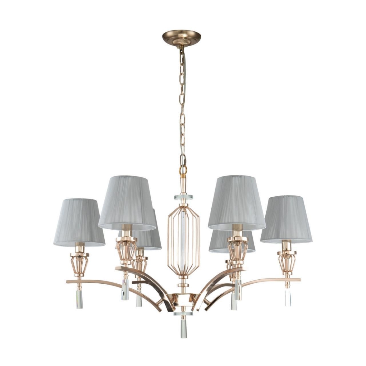 2690-6P, подвесная люстра, D790xH465/1465, 6xE14x40W, excluded — изображение 2