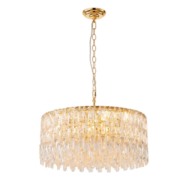 4722-12P, подвесная люстра, D600xH700/1100, 12xE14x40W, excluded