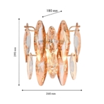 4719-2W, Бра, D180xW260xH290, 2xE14x40W, excluded — изображение 3