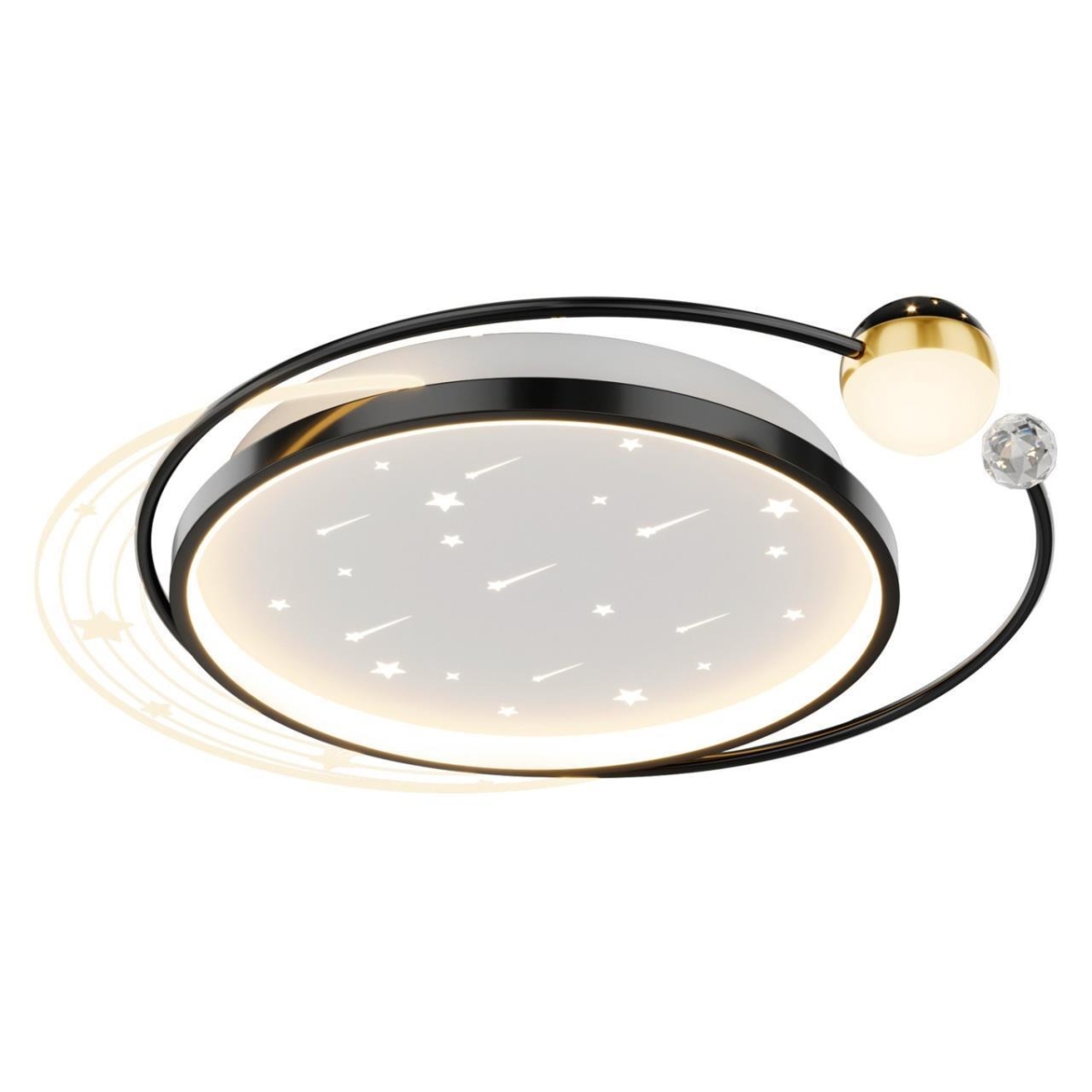 4742-5C, потолочный светильник, L500xW600xH100, LEDx34W/68W, 1800/3000LM, 3000/4500/6000K, included, remote control — изображение 2