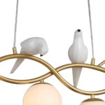 2742-4P, подвесная люстра, L820xW130xH250/1000, 4xE27x60W, excluded — изображение 3