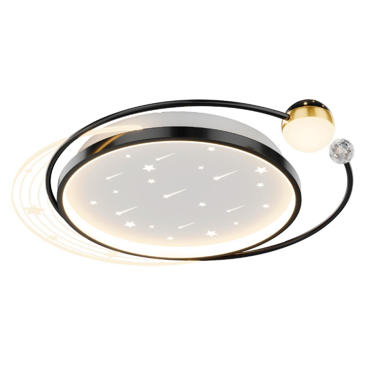 4742-5C, потолочный светильник, L500xW600xH100, LEDx34W/68W, 1800/3000LM, 3000/4500/6000K, included, remote control 4742-5C, потолочный светильник, L500xW600xH100, LEDx34W/68W, 1800/3000LM, 3000/4500/6000K, included, remote control — изображение 1