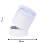 4709-1C, накладной светильник, D83xH102, 1xGX53LEDx15W, IP20, excluded — изображение 2