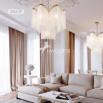 2966-7P, подвесная люстра, D720xH620/1620, 7xE14x40W, excluded — изображение 8