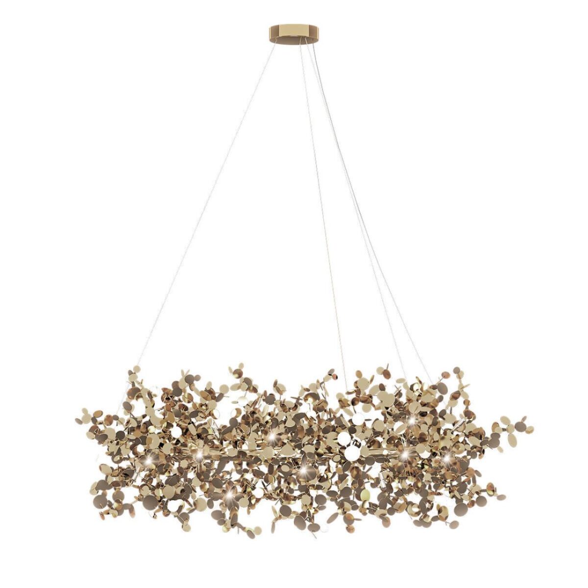 10101/600 Gold Подвесная люстра LOFT IT Spark — изображение 1