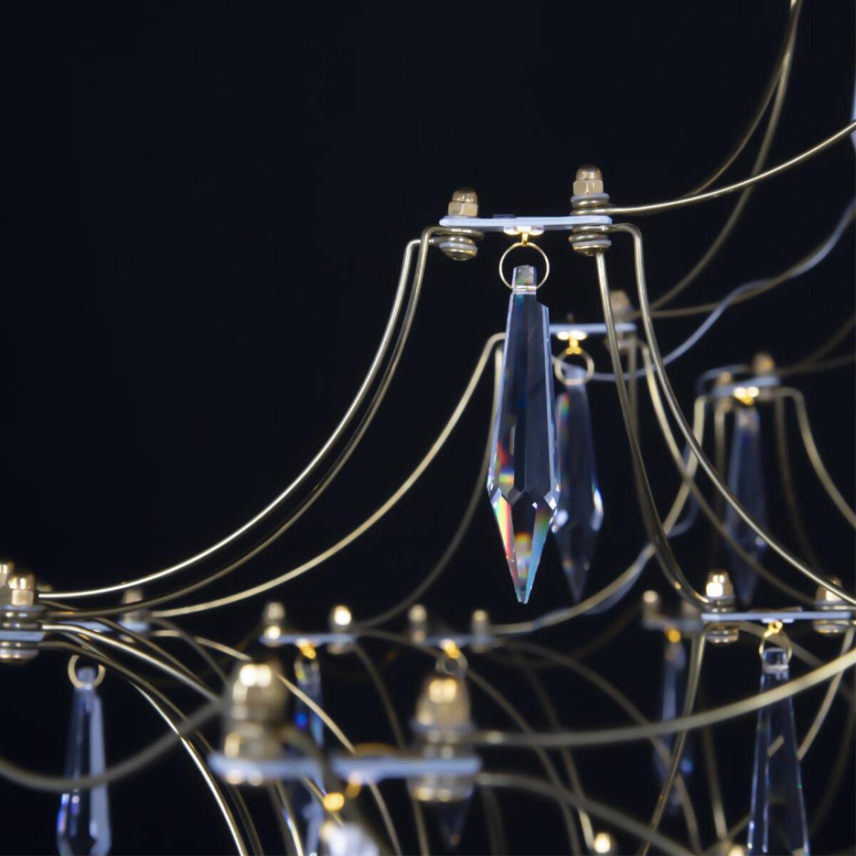 10259/800 Gold Asfour Подвесной светильник LOFT IT Mira — изображение 6