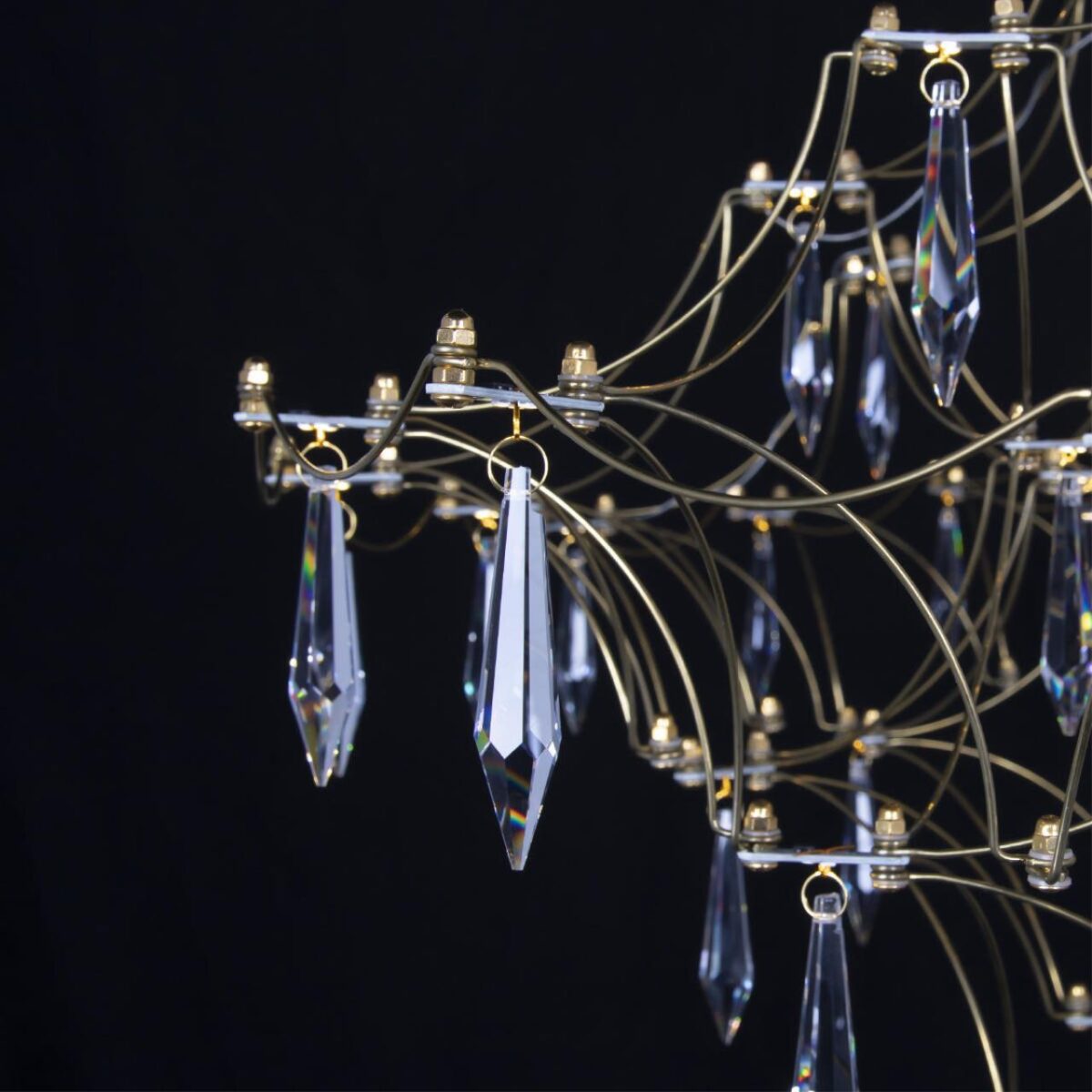 10259/800 Gold Asfour Подвесной светильник LOFT IT Mira — изображение 4