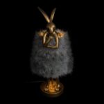 10315/A Grey fluff Настольная лампа LOFT IT Lapine — изображение 3