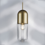 690013 Подвес RAMO 1х40W E27 ШАМПАНЬ/ПРОЗРАЧНЫЙ — изображение 7