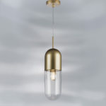 690013 Подвес RAMO 1х40W E27 ШАМПАНЬ/ПРОЗРАЧНЫЙ — изображение 8