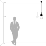 813011 Подвес GLOBO 1х40W E14 electroplating bronze/white — изображение 4