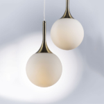 813011 Подвес GLOBO 1х40W E14 electroplating bronze/white — изображение 6