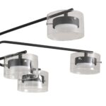 8349/10C COMFI черный/прозрачный, металл/стекло Светильник потолочный LED GX53 10*7W 220V NATALINA — изображение 9