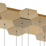 750263 Люстра подвесная FAVO LED-80W 3840LM ЗОЛОТО 4000K — изображение 6