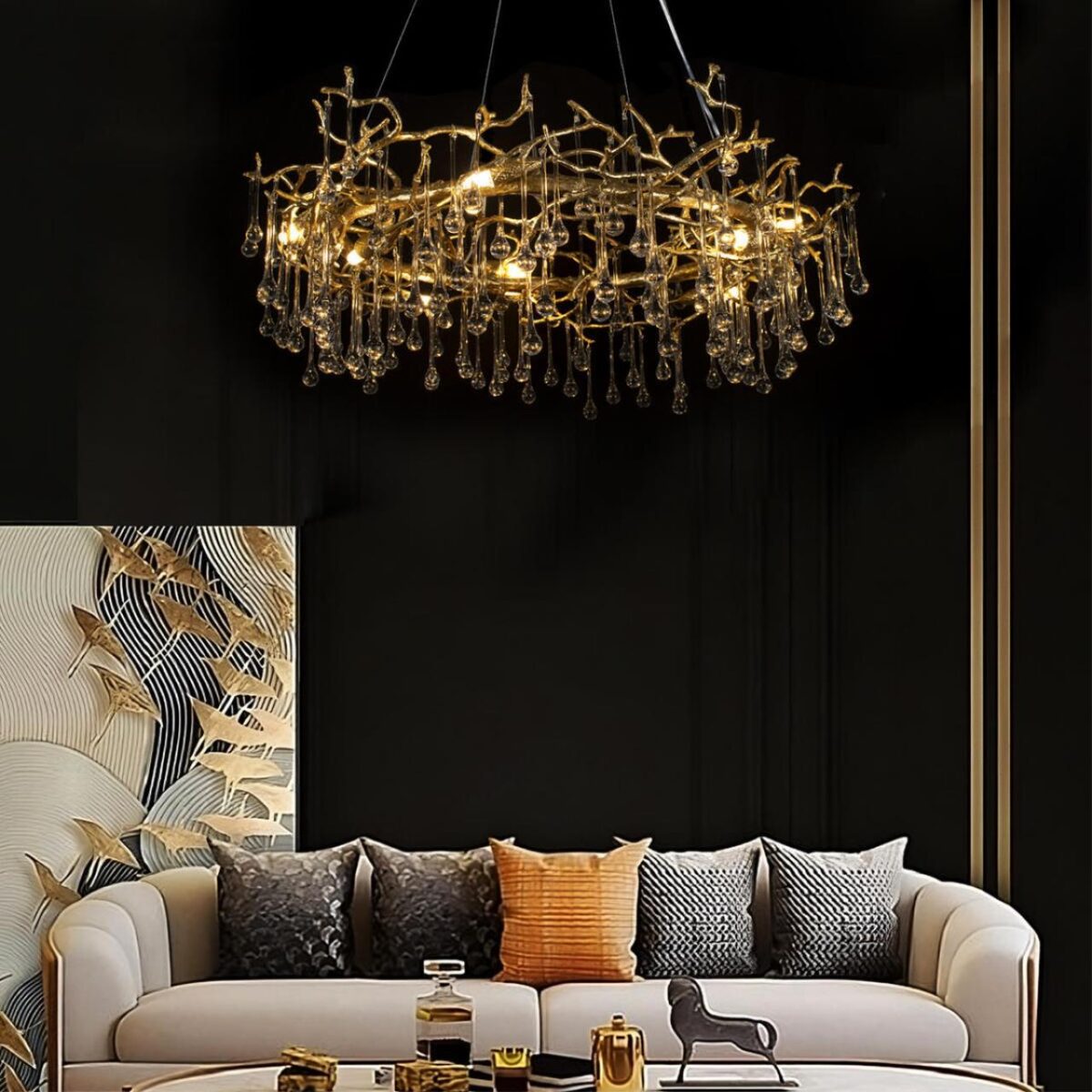 10068/800 GD Подвесная люстра LOFT IT Bijout — изображение 9