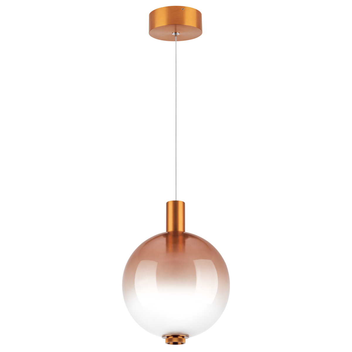 805402 Люстра COLORE LED 1х6W 320LM ЧЕРНЫЙ/КРАСНЫЙ 3000K — изображение 1