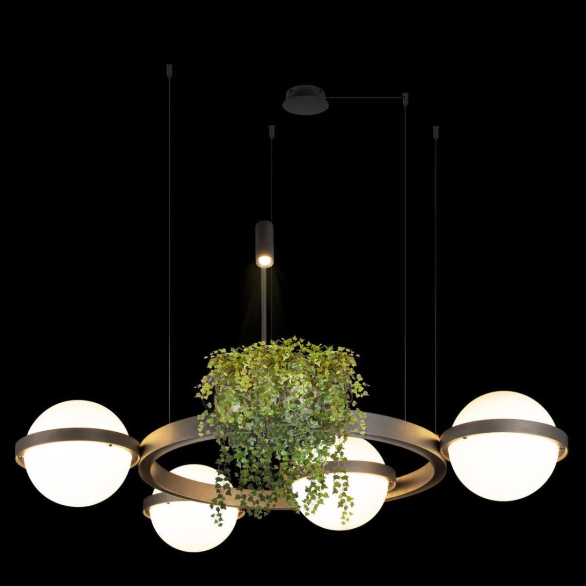 10121/4 Dark grey Подвесной светильник LOFT IT Jardin — изображение 4