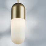 690113 Люстра RAMO 1х40W E27 ШАМПАНЬ/БЕЛЫЙ — изображение 4