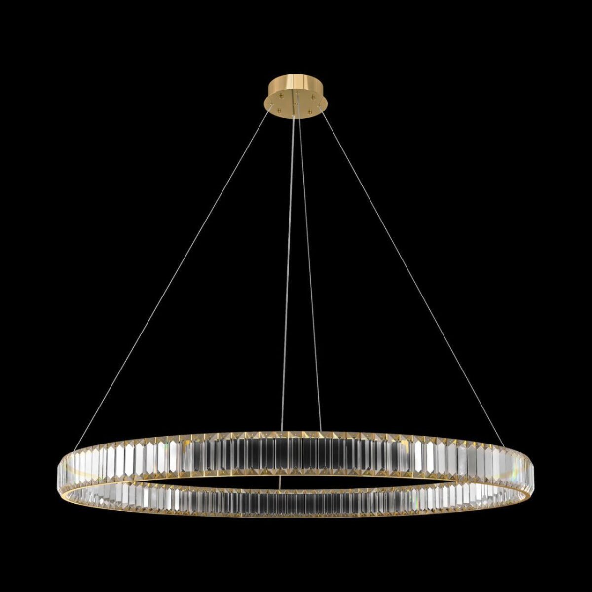 10135/1000 Gold Подвесной светильник LOFT IT Crystal ring — изображение 2