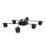 8304/6C COMFI золотой/черный, металл/акрил Светильник настенный  GX53 LED 6*7W 220V BENUA — изображение 6