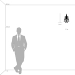 708614 Бра ELEGANTE 1х60W E14 ХРОМ — изображение 5