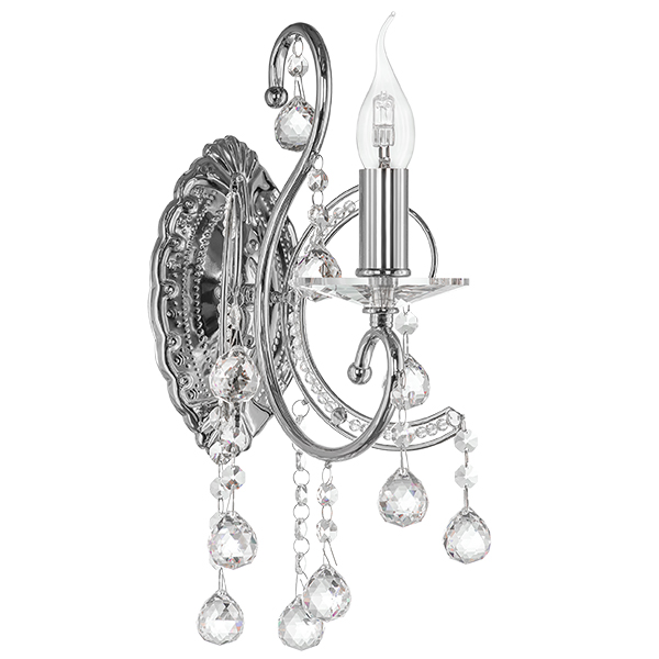 708614 Бра ELEGANTE 1х60W E14 ХРОМ