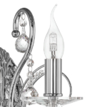 708614 Бра ELEGANTE 1х60W E14 ХРОМ — изображение 2