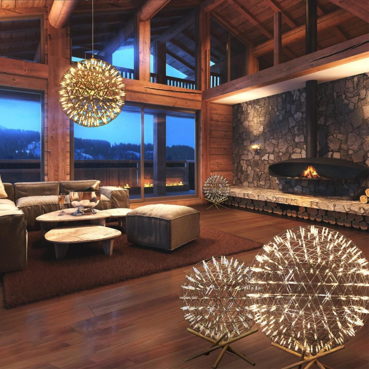 9027-89F Торшер LOFT IT Raimond — изображение 4