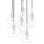 803061 Подвес PENTOLA 6х25W G9 ХРОМ/ПРОЗРАЧНЫЙ — изображение 8