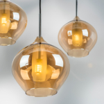 803043 Подвес PENTOLA 1х25W G9 ХРОМ/ЯНТАРЬ — изображение 4