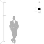 803041 Подвес PENTOLA 1х25W G9 ХРОМ/ПРОЗРАЧНЫЙ — изображение 9