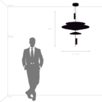 814532  2КОР! Люстра VIOLA LED 3x6W 560LM РОЗОВОЕ ЗОЛОТО/БЕЛЫЙ 3000K — изображение 6