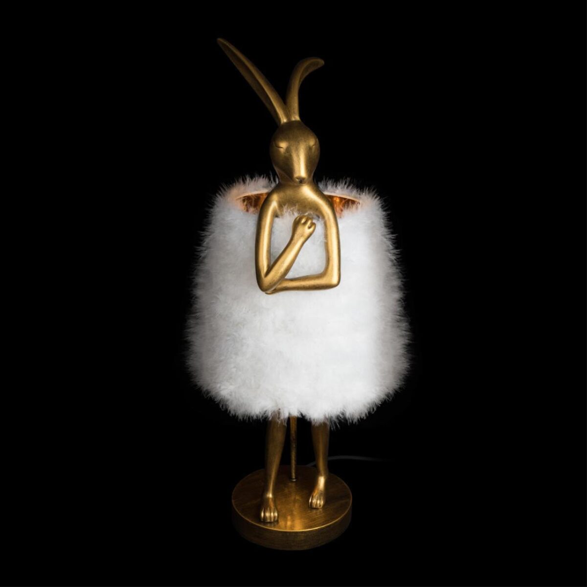 10315/B White fluff Настольная лампа LOFT IT Lapine — изображение 3