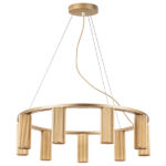 718093 Люстра ROMA 9х28W GU10 (led) ШАМПАНЬ