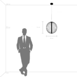 734057 Люстра SOLE 16W LED 1309LM 120G ЧЕРНЫЙ МАТОВЫЙ 3000K — изображение 12