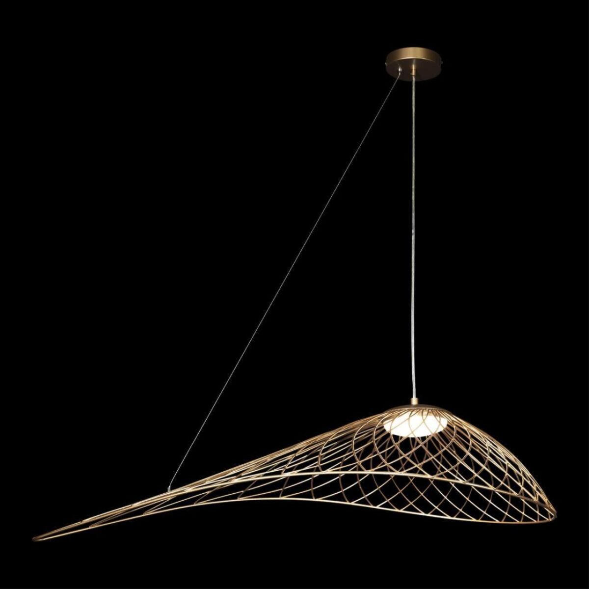 10127/760 Gold Подвесной светильник LOFT IT Tressage — изображение 2