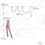 10388B Black Потолочный светильник LOFT IT Thread — изображение 6