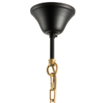 735010 Люстра EPSILON 1х40W E27 ЧЕРНЫЙ/ЗОЛОТО — изображение 4