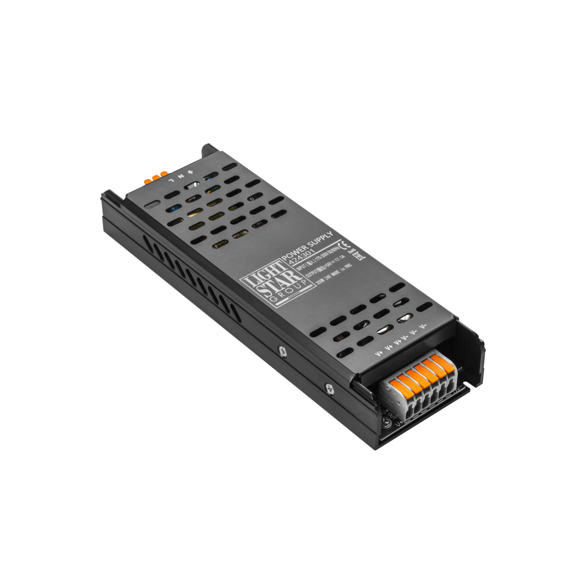 424301 Блок питания 24V для светодиодной ленты LIGHTSTAR 300W 424301 Блок питания 24V для светодиодной ленты LIGHTSTAR 300W — изображение 1