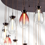 805289 Люстра COLORE LED 28х4W 5600LM КОФЕЙНЫЙ/МУЛЬТИКОЛОР 3000K — изображение 4