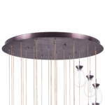 805289 Люстра COLORE LED 28х4W 5600LM КОФЕЙНЫЙ/МУЛЬТИКОЛОР 3000K — изображение 7