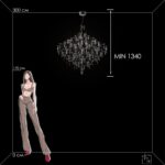 10259/1000 Silver Asfour Подвесной светильник LOFT IT Mira — изображение 8