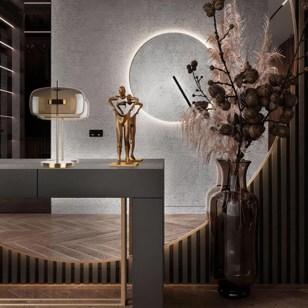 10040T/B Настольная лампа LOFT IT Dauphin — изображение 7