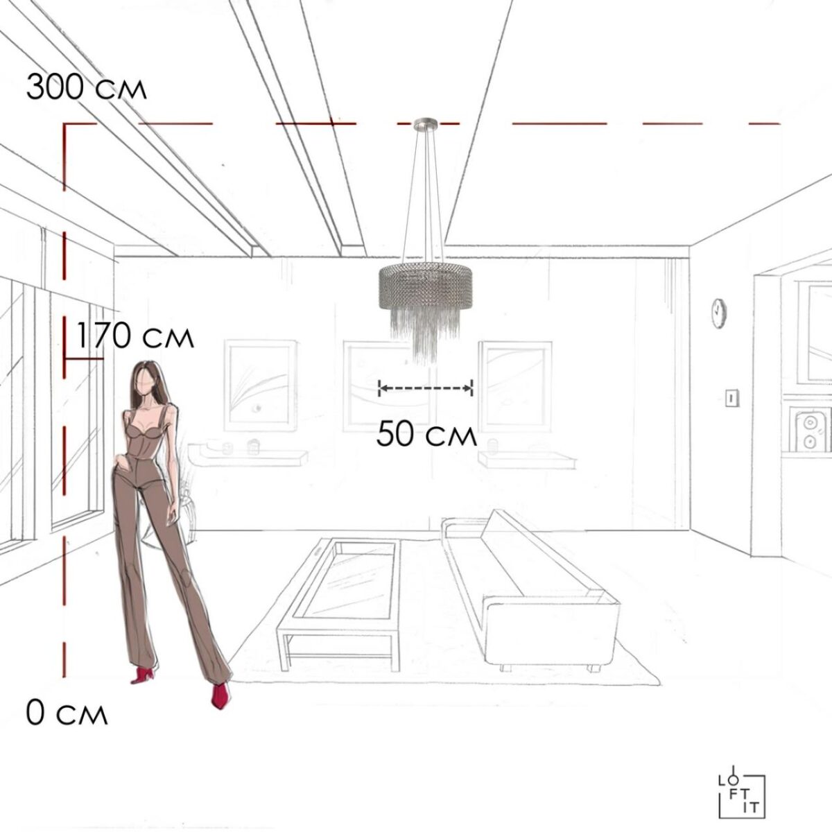 10406/500 Подвесная люстра LOFT IT Opera — изображение 10