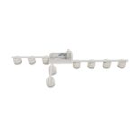 8303/10C COMFI белый, металл Светильник настенный GX53 LED 10*7W 220V AGNIA — изображение 6