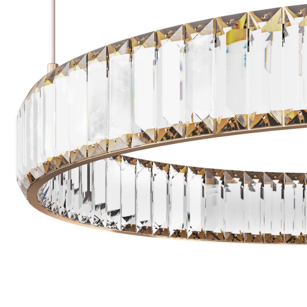 10135/600 Gold Подвесной светильник LOFT IT Crystal ring — изображение 3