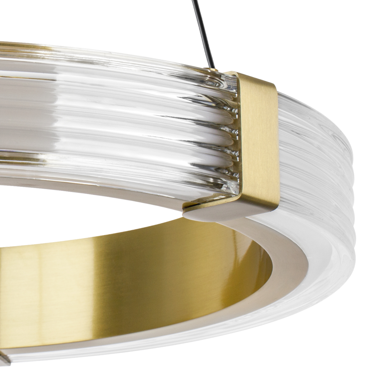 736241 Люстра ROTONDA 21W LED 1053LM 360G ЛАТУНЬ 3000K — изображение 4