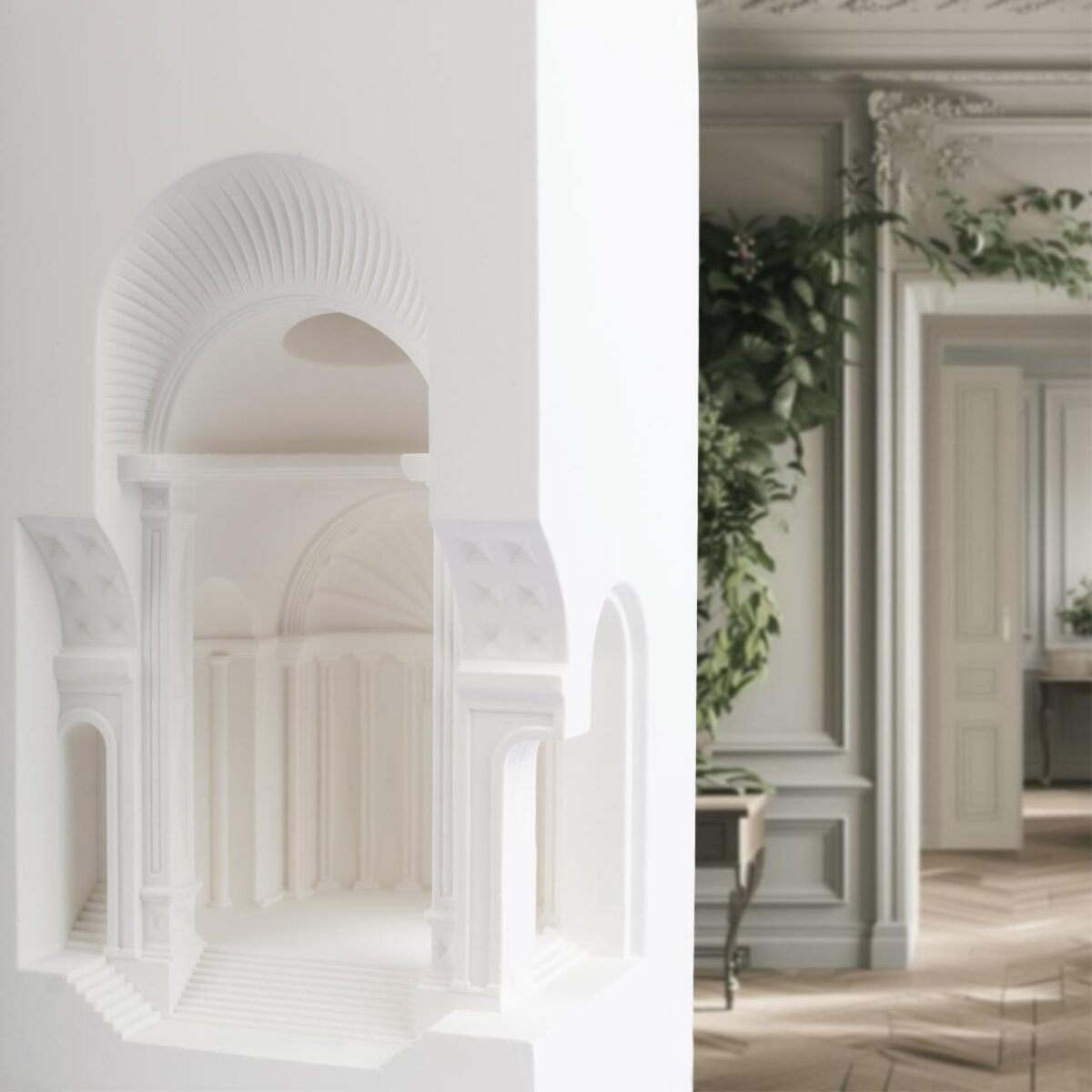 10355A Гипсовый встраиваемый светильник под покраску LOFT IT Antique — изображение 11